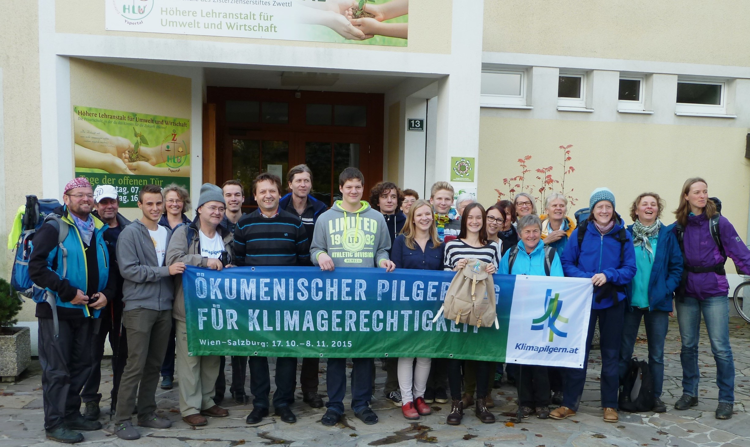 klimapilger gruppe 2015 HLUW