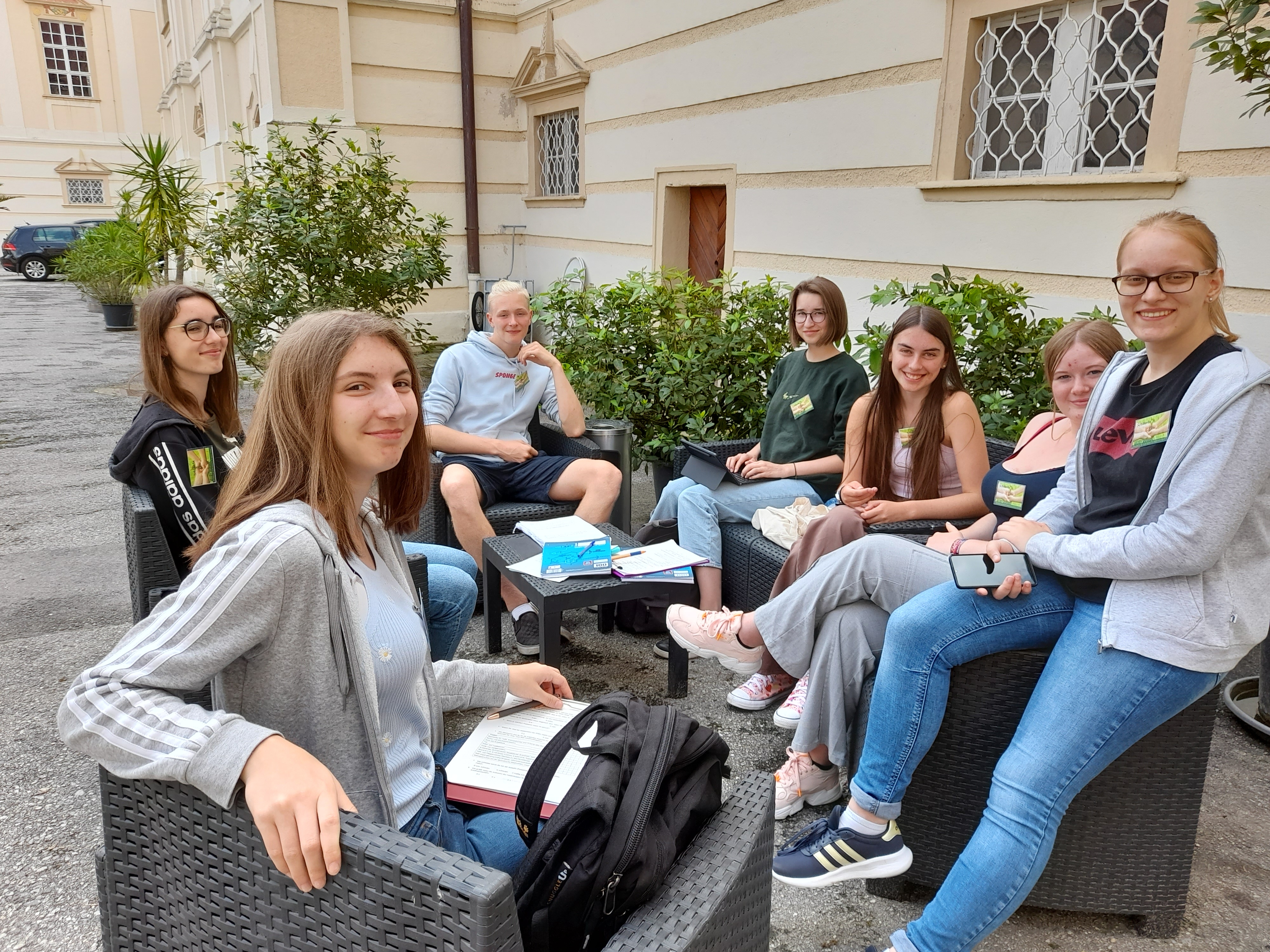 projekt klosterladen stift zwettel HLUW 2022 gruppe
